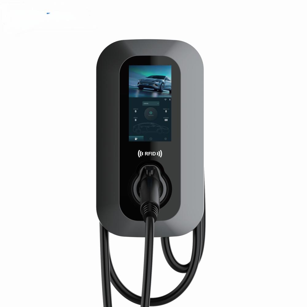 Smart EV Charger Point 12kw 50Amp 240V With App Commercial Ev Charging Station